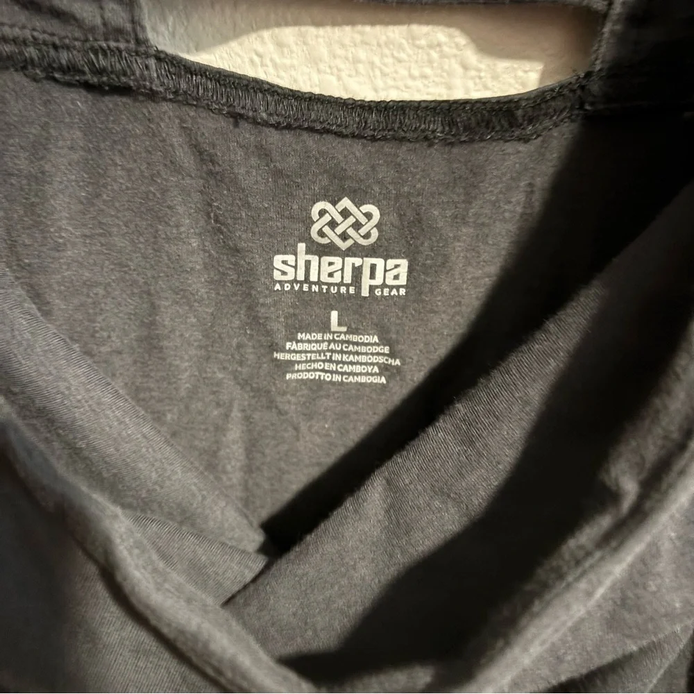 Sherpa Black Sleeveless Athletic  Dress Size L - Picture 4 of 4